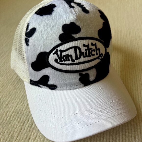 Von Dutch Trucker Hat - Cow Print main image 6